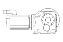 Kegelradgetriebemotor 31 Nm