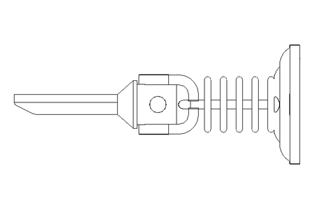 Betätiger Universalradius für 3SE5/3SF1