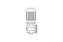 Schneckengetriebemotor 0,25kW 45 1/min