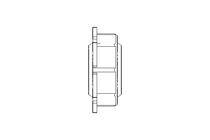 关节轴承 EGFM-T 20x35,6x16