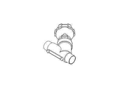 Schrägsitzventil Hand DN 40