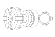 Schrägsitzventil Hand DN 40