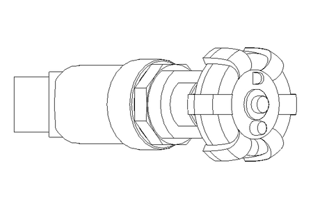 Schrägsitzventil Hand DN 40