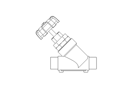 Schrägsitzventil Hand DN 40