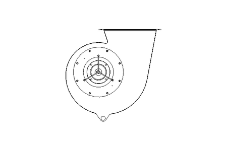 Radial flow fan 1500W