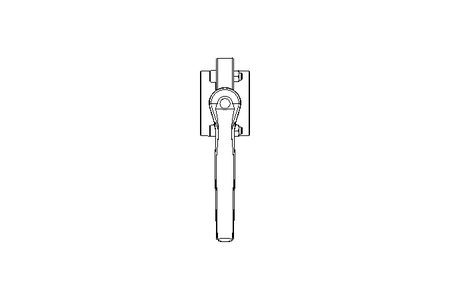 ZFA-Scheibenventil DN50 AISI316L Hand