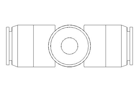 Plug-in T-connector