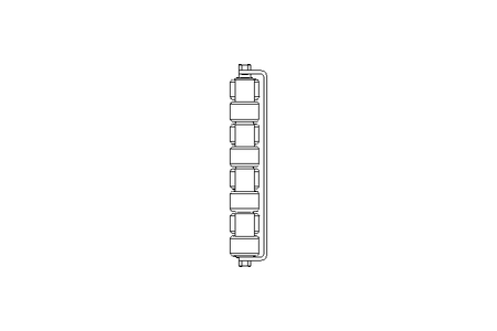 Rail L=1619,5 B=68