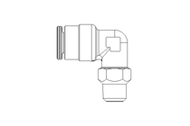 Steckverschraubung M8x1