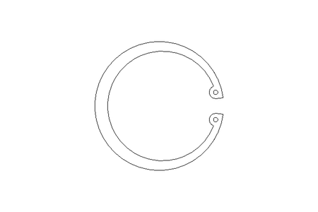 Sicherungsring 82x2,5 A2 DIN472