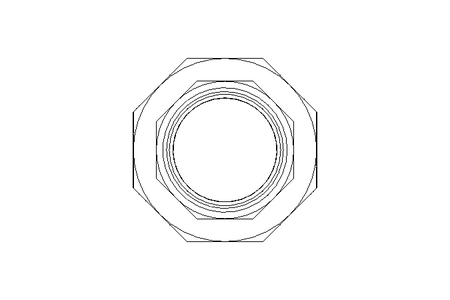 Raccord fileté G 1 1/2" 1.4408