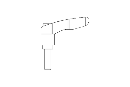 Klemmhebel M6x20