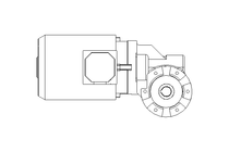 Motor engrenagem sem fim 0,55kW 56 1/min