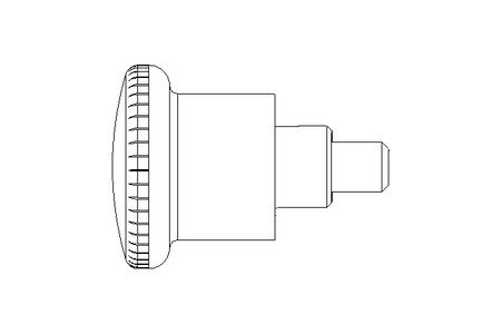 Rastbolzen D6 M10x1 St