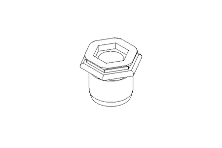 Blind rivet nut M5x7x12 A2