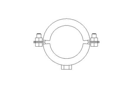 ABRAZADERA DE TUBO 44-49 mm