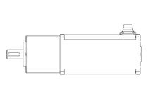 Planetary gear motor 0.1kW