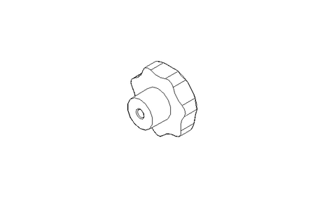 Sterngriffschraube M6x14 DIN 6336