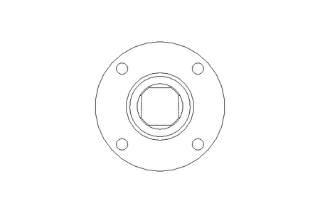 Universal joint shaft D=90 L1=235 L2=275