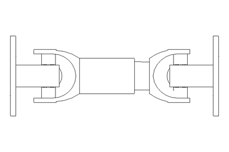 Gelenkwelle D=90 L1=235 L2=275