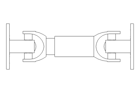 Eje articulado D=90 L1=250 L2=290