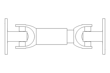 Eje articulado D=90 L1=250 L2=290