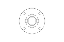 Universal joint shaft D=90 L1=290 L2=375