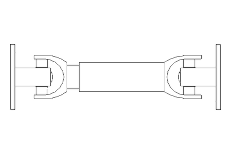 Gelenkwelle D=90 L1=290 L2=375