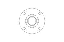 Universal joint shaft D=90 L1=280 L2=320