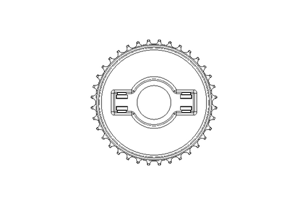 Umlenkrad Serie 2120 Z=36 B=40