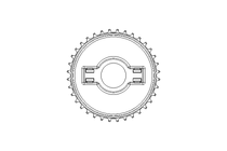 RODA DENTADA  2120 Z=36 B=40