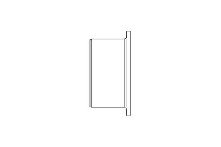 Plain bearing bush 25x28x35x16.5x1.5