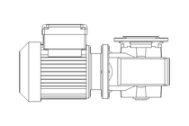 Schneckengetriebemotor 0,25kW 37 1/min