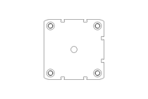 Doppelt wirkender Zylinder D100 Hub25