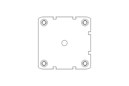 Doppelt wirkender Zylinder D100 Hub25