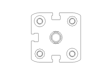 Zylinder D25 Hub40