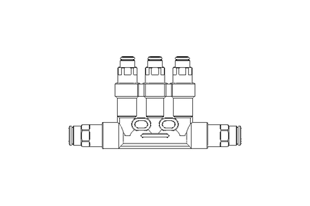 Kolbenverteiler 3-fach