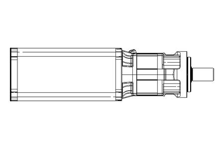 Planetary gear servomotor 18.7 Nm