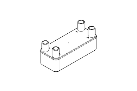 Plattenwärmetauscher B10THx30/4x1"