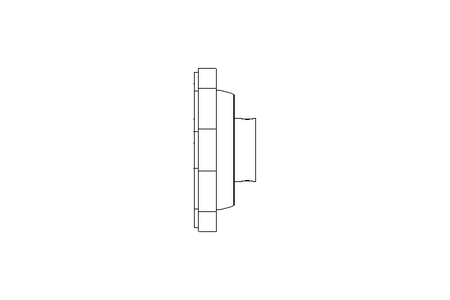 Mancal de flange PCST AH23 30x156x43,3