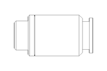 Conexao pneum. encaixe QS-G1/8-8-I-K-SA