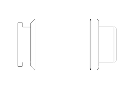 Conexao pneum. encaixe QS-G1/8-8-I-K-SA