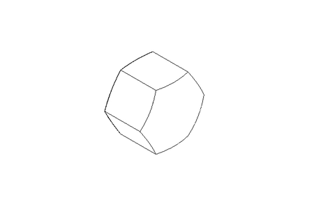 Tuerca hexagonal ciega M3 A1 DIN917