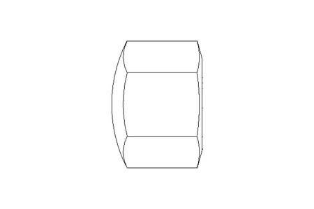 Tuerca hexagonal ciega M3 A1 DIN917