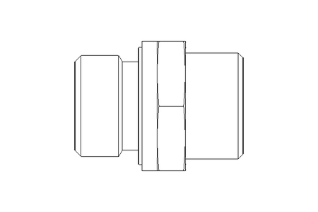 Ввинчиваемый патрубок L 15 G1/2" St-Zn