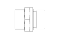 Ввинчиваемый патрубок L 15 G1/2" St-Zn