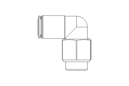 L-Steckverschraubung QSRL-G3/8-10-K-SA