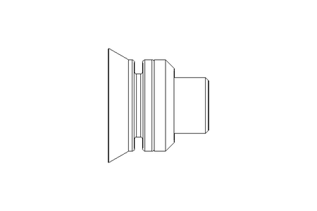 Flachsauggreifer rund D20