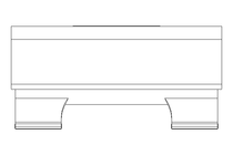 Sliding block T M8 / 8 St-Zn