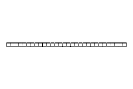 Gitterrinne 110x100x3000 mm